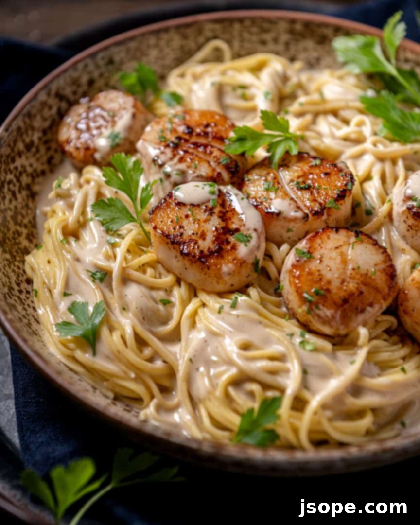 Perfectly Seared Scallops for Seared Scallop Pasta with Vanilla Grapefruit Cream Sauce