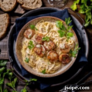 Seared Scallop Pasta with Vanilla Grapefruit Cream Sauce