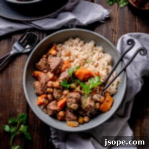 Stewed Spiced Pork with Cinnamon Rice