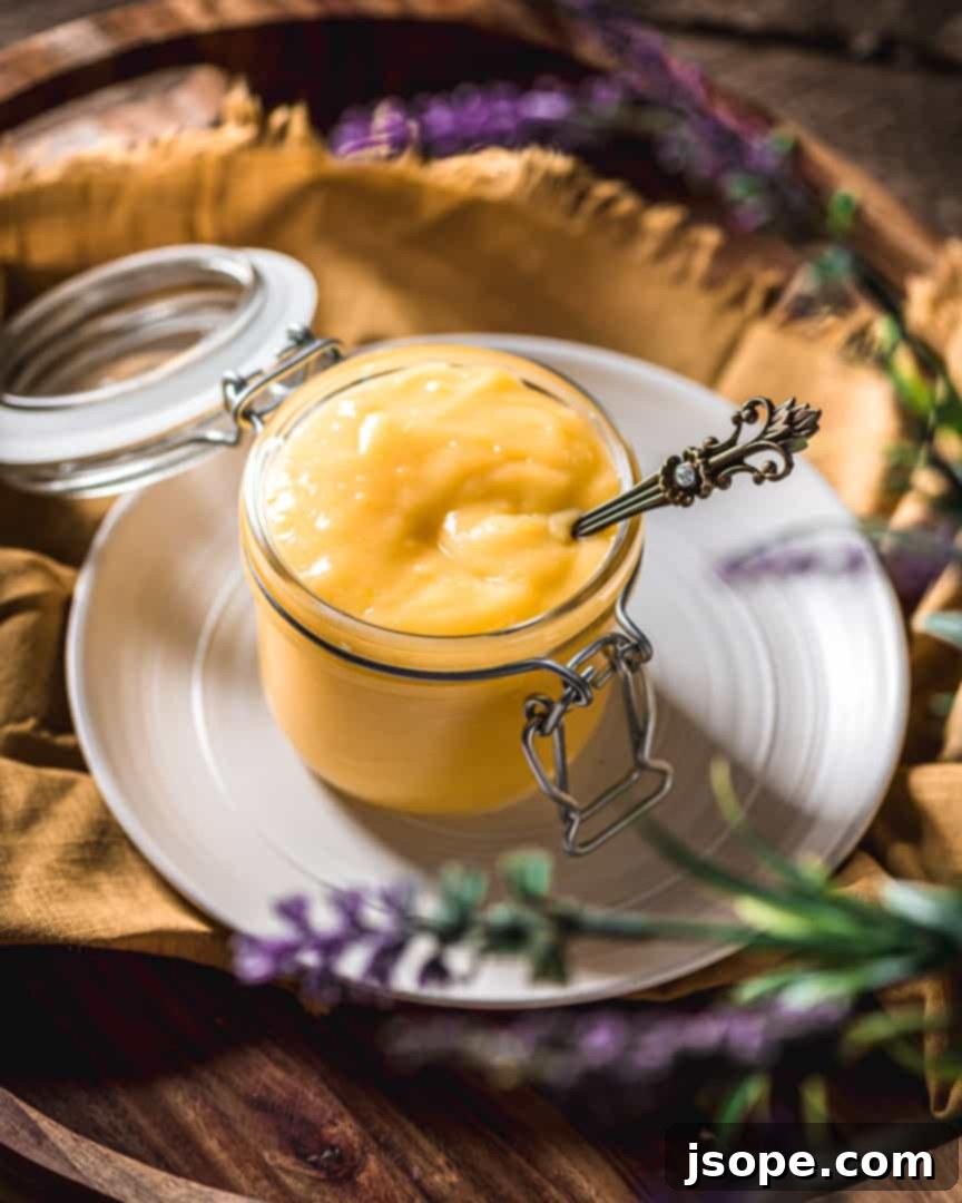 Meyer Lemon Lavender Curd