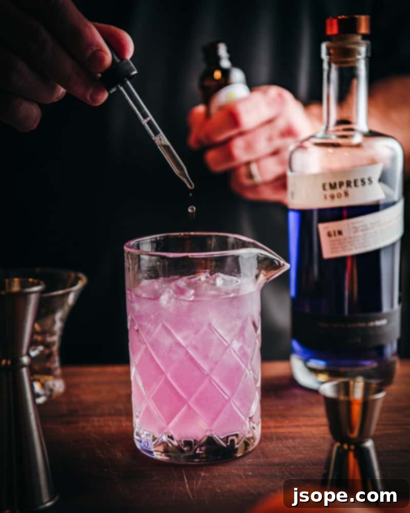 Step 9: Add ginger bitters for extra flavor