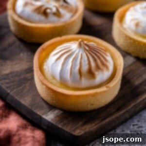 Lavender Lemon Meringue Tarts