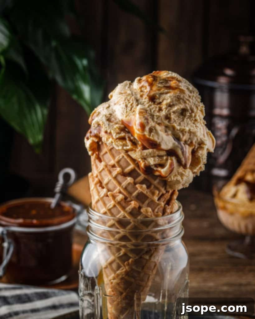 18 Unforgettable Autumn Sweet Treats 3 Brown Butter Bourbon Caramel Gelato