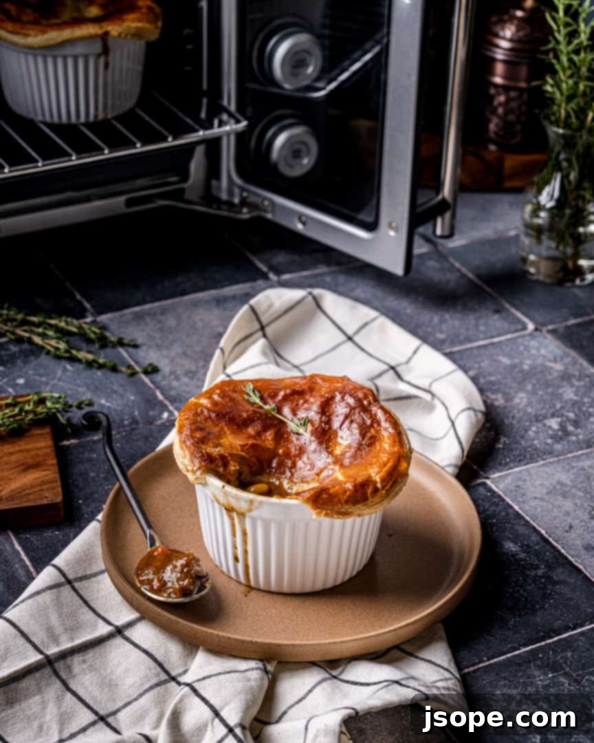 Robust Steak and Ale Pot Pies 5 Steak and Ale Pot Pies