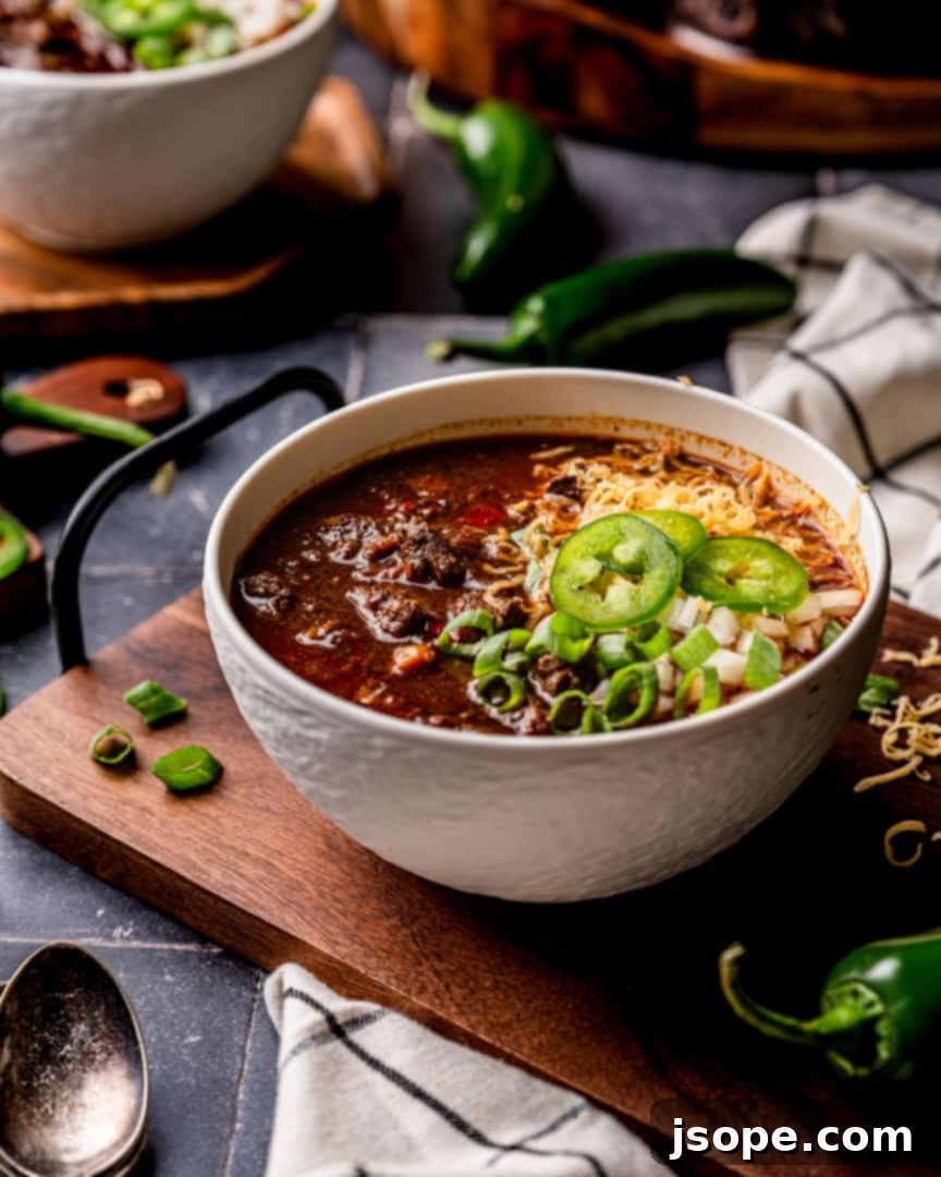 Best Texas Chili from Scratch