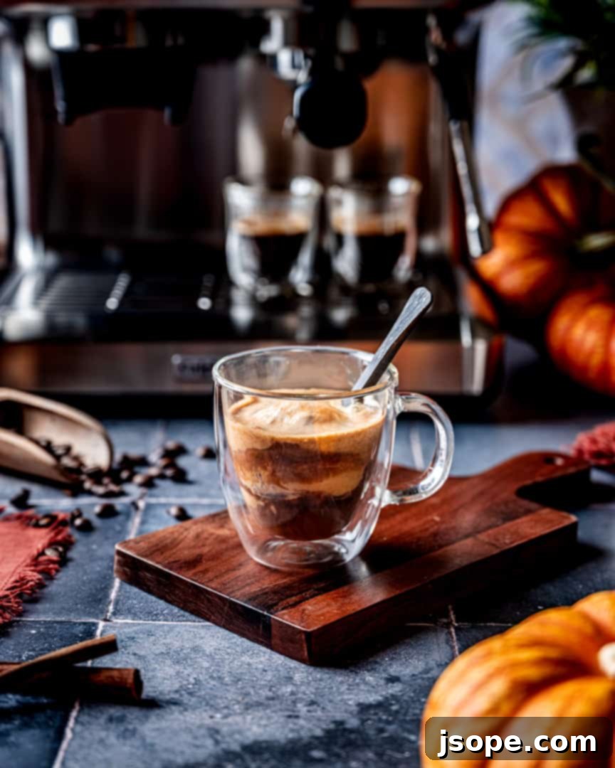 Homemade Pumpkin Spice Gelato - A key ingredient for the perfect affogato.