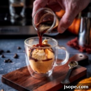 Pumpkin Spice Affogato