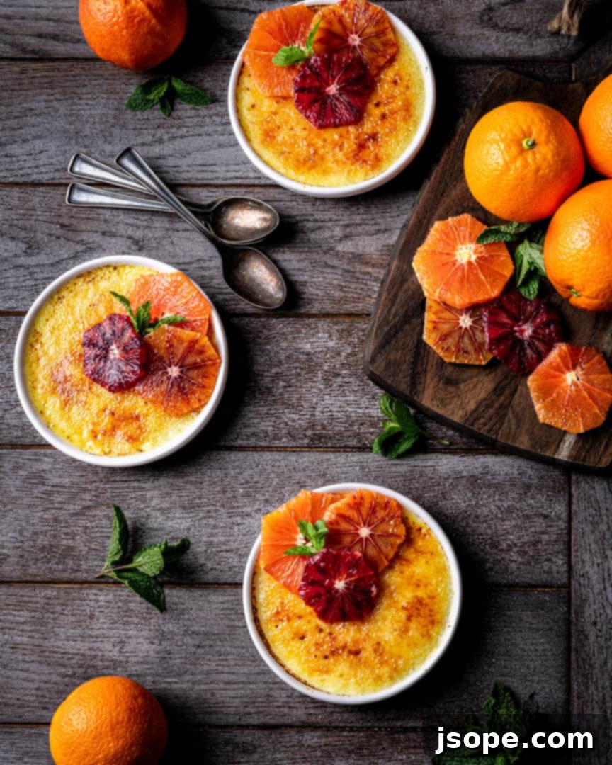 Orange Creamsicle Crème Brûlée