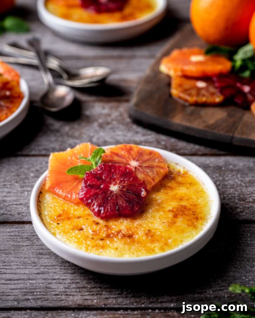 Orange Creamsicle Crème Brûlée