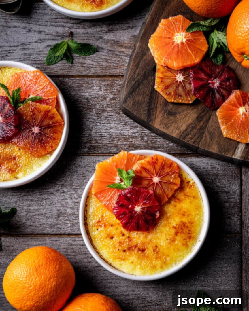Orange Creamsicle Crème Brûlée