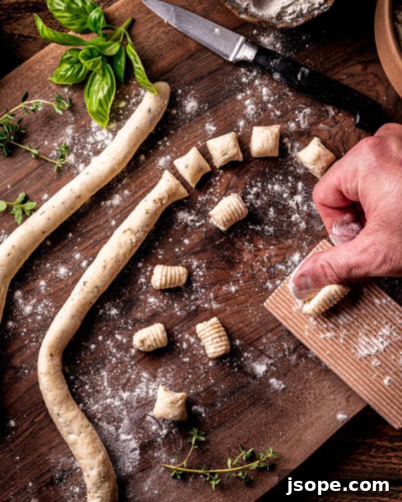 Homemade Potato Herb Gnocchi