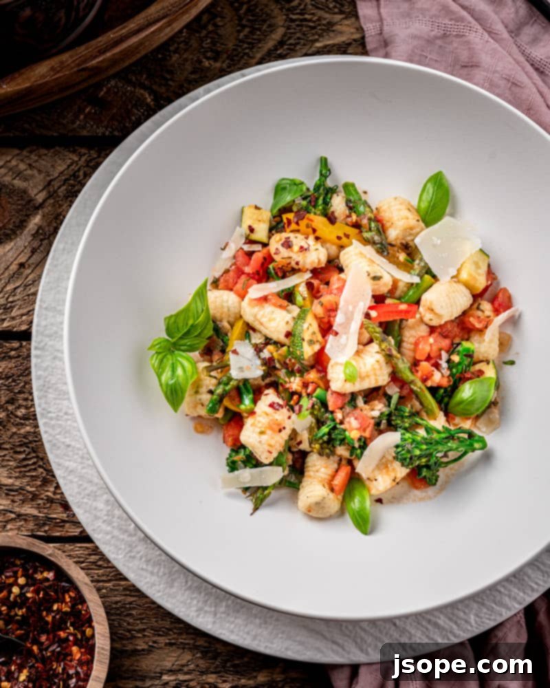 Ricotta Gnocchi Primavera