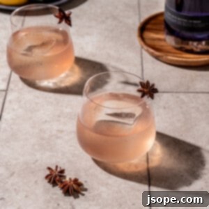 Golden Empress Gin Cocktail