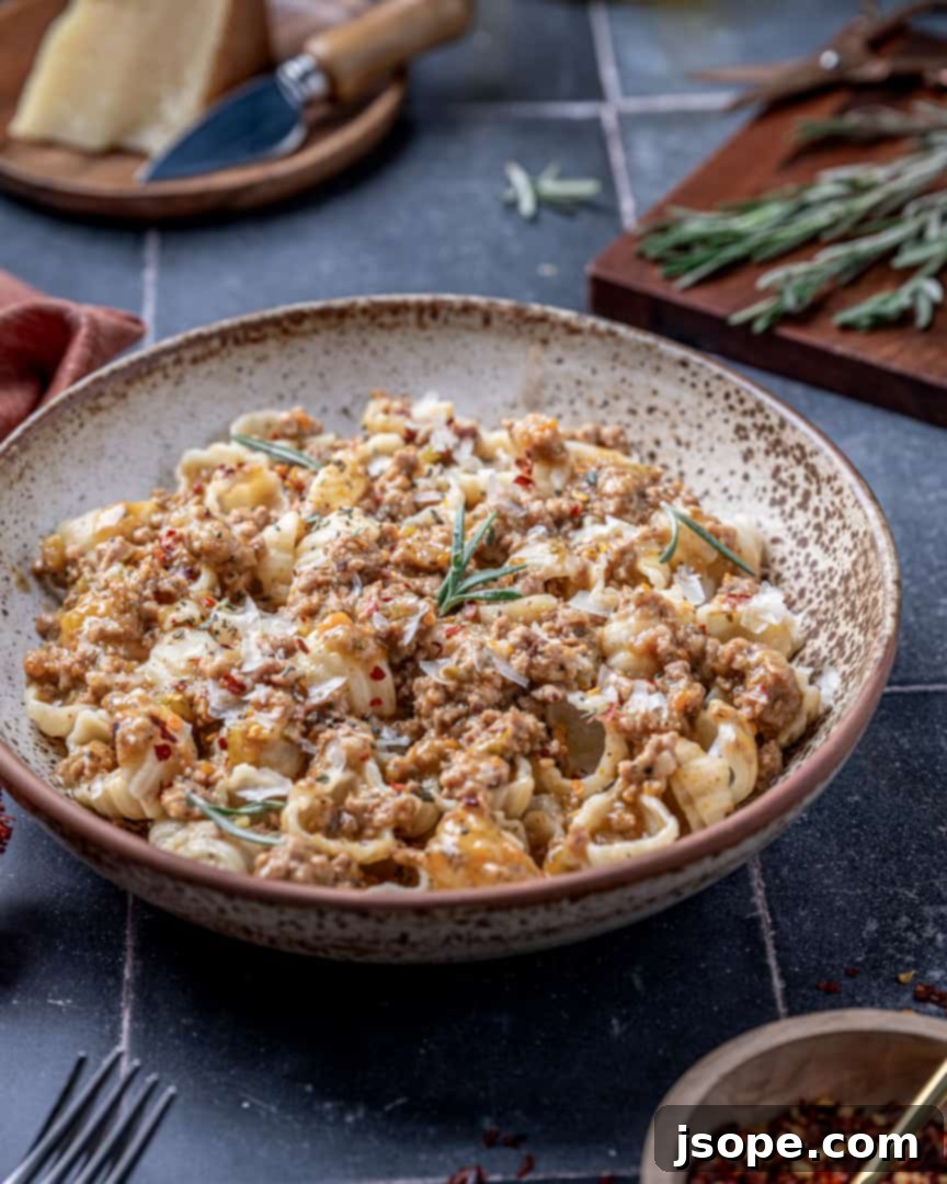 Italian White Ragù with Veal and Pork (Ragù Bianco)