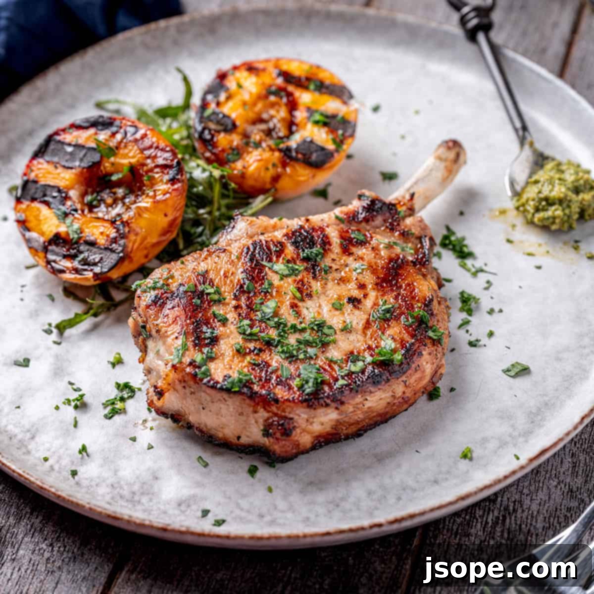 Juicy Grilled Pork Chops Brine Recipe