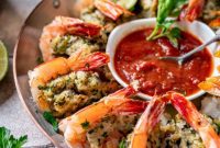 Herb-Kissed Shrimp with Lime Butter